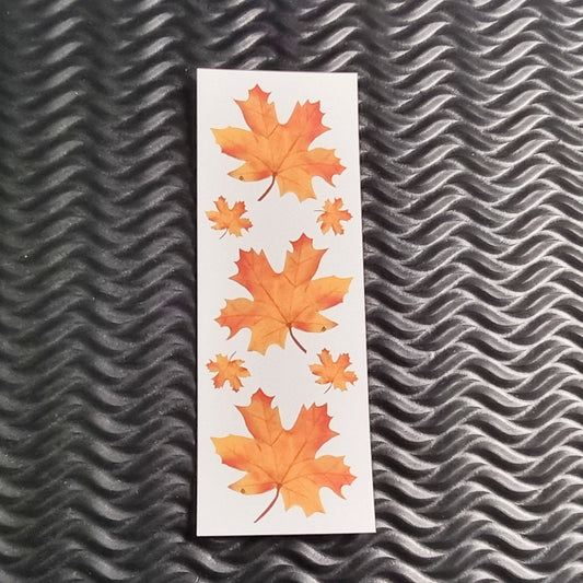 Autumn Maple Leaf Flexible Magnetic Bookkmark